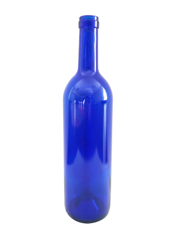 OTSZ1103-750ml, Blue Bordeaux bottle